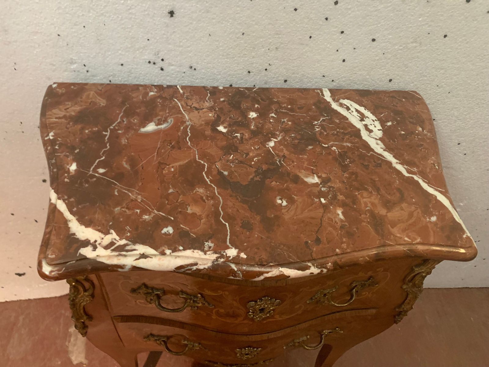 Curved Chest Of Drawers In Louis XV / XX Century Style Wood Veneer photo furniture