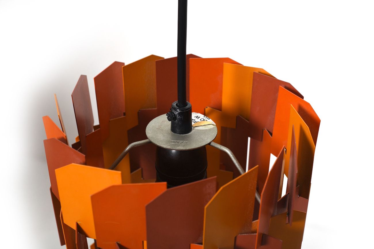 Pair Of "Facet" Pendant Lamps By Louis Weisdorf For Lyfa Denmark photo furniture