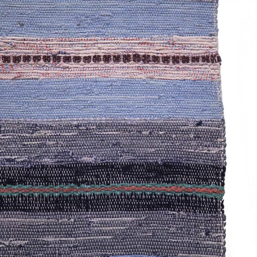 20th Century Swedish Rag Rug, Early 20th Century photo Textiles