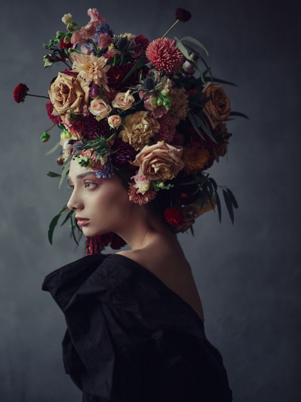 Floral Headdress 40x60" Archival Pigment Print