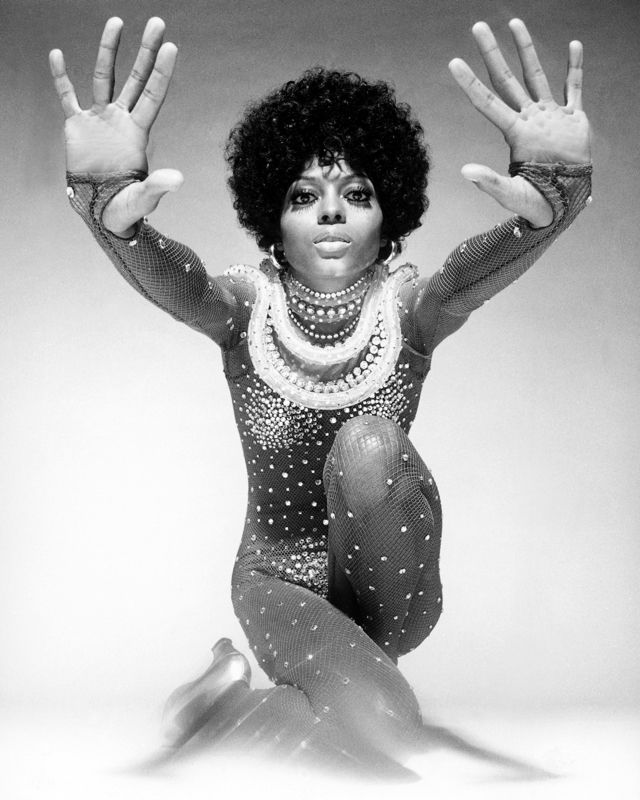 Diana Ross 16x20" Silver Gelatin Fibre Print