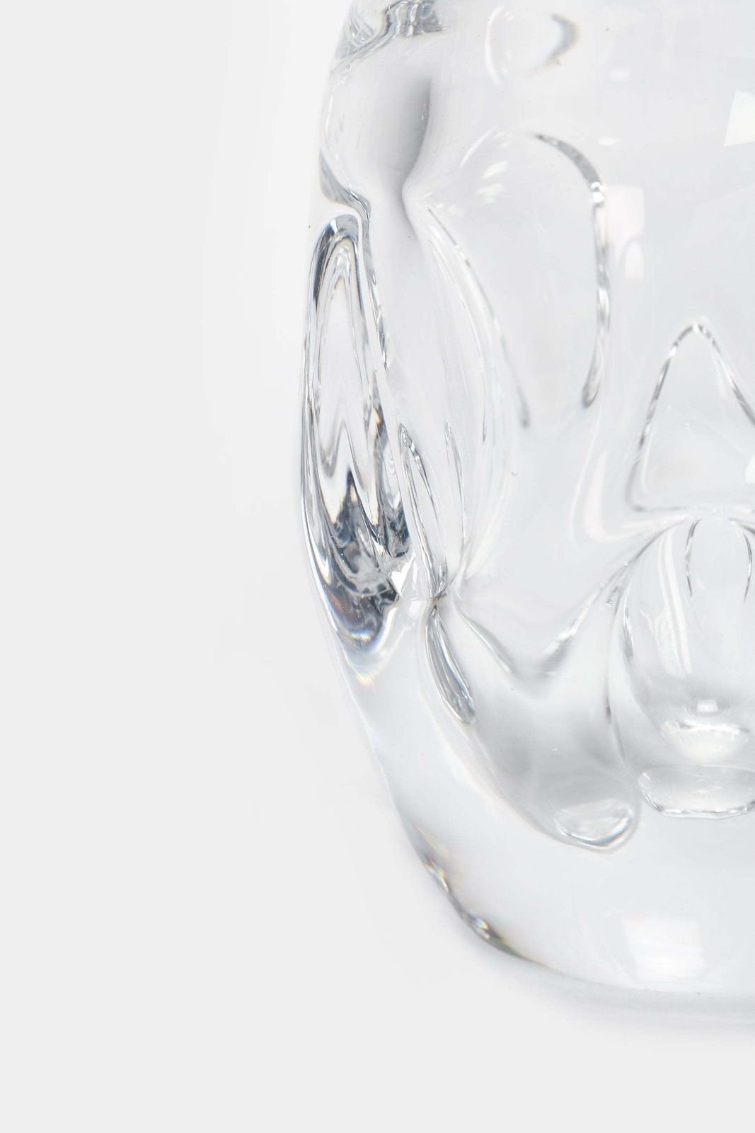 Crystal Glass Vase, Sèvres, France photo 157.0