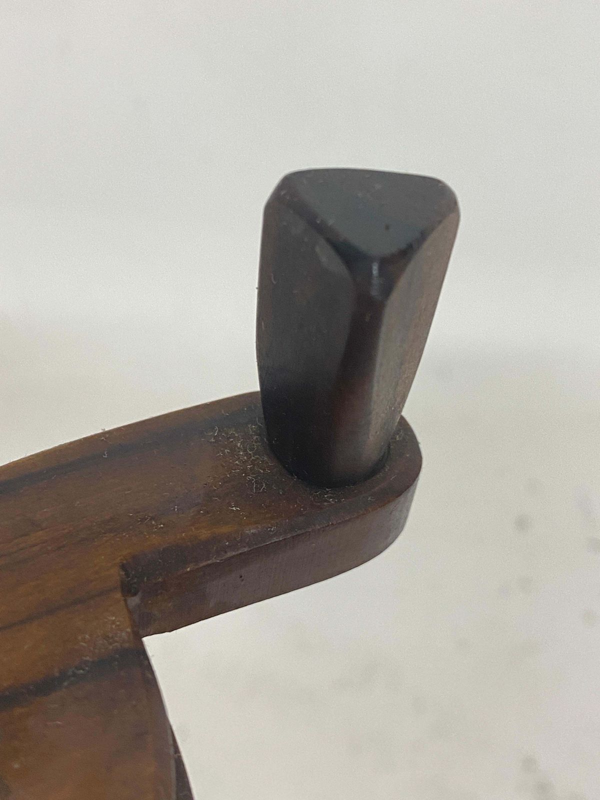Old Pepper Mill In Olive Wood, Circa 1970, France photo Home Decor
