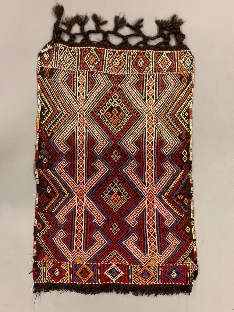 Small Vintage Turkish Kilim Rug 107x67 Cm Wool Kelim