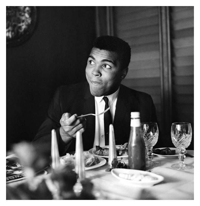 Muhammad Ali 40x40" Silver Gelatin Fibre Print