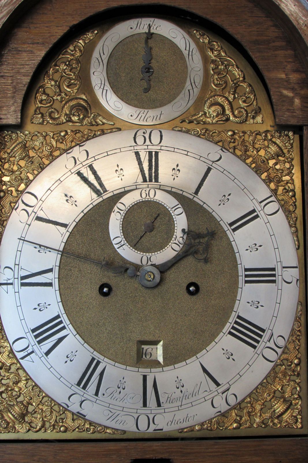 8 Day Long Case By Richard Kenfield Of Winchester