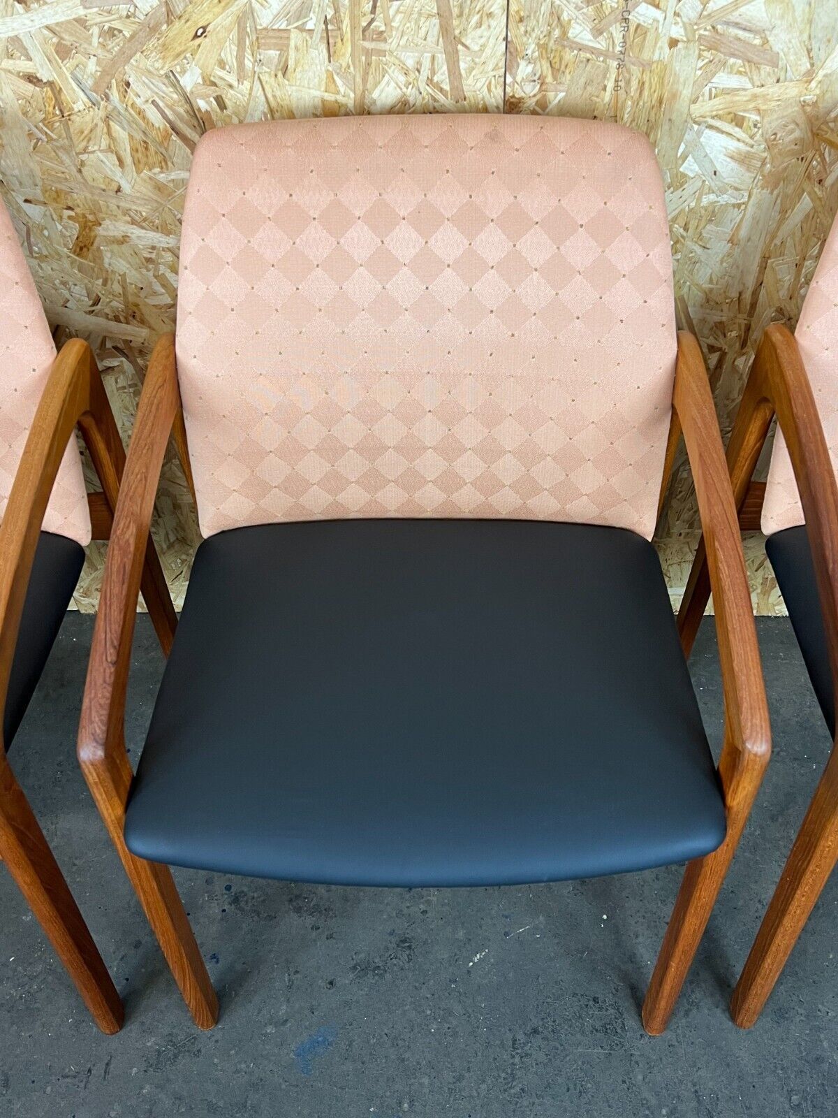 Teak Dining Chair Henning Kjaernulf Korup Stolefabric photo vinterior