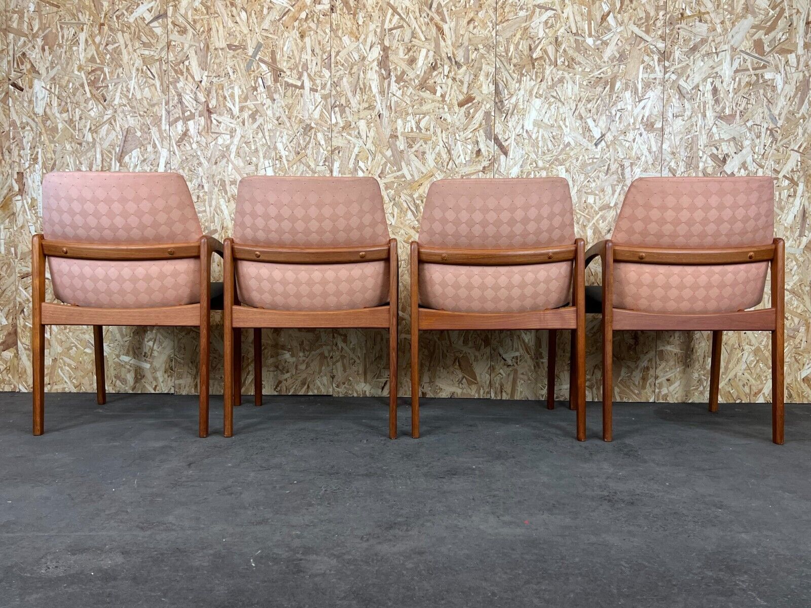 photo furniture Teak Dining Chair Henning Kjaernulf Korup Stolefabric