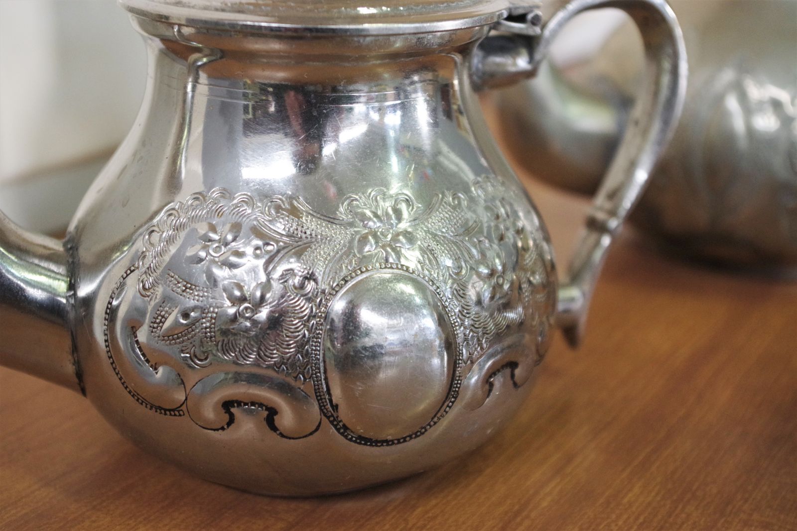 Arabic Teapot Set 8 Pieces, Morocco 50s photo buy
