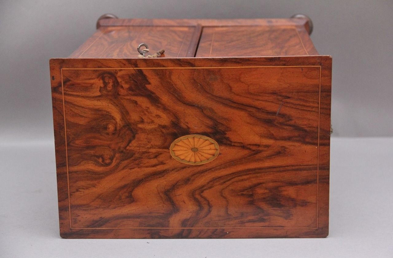 photo for sale 19th Century Walnut Table Cabinet