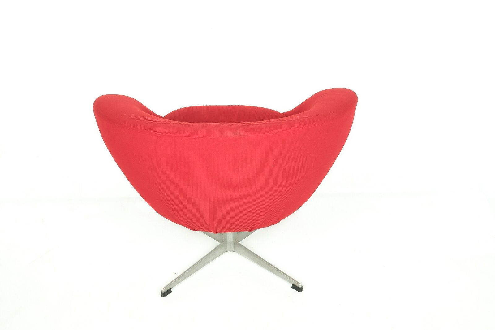 Rotating Cocktail Chair, Red, Vintage, Anonymous, 1960s photo vintage