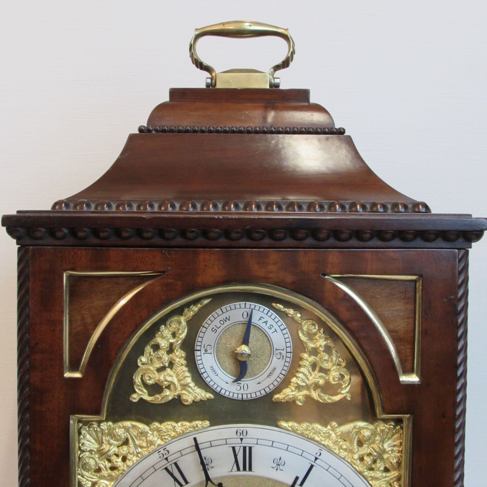 19th Century Cased German Bracket Clock photo furniture