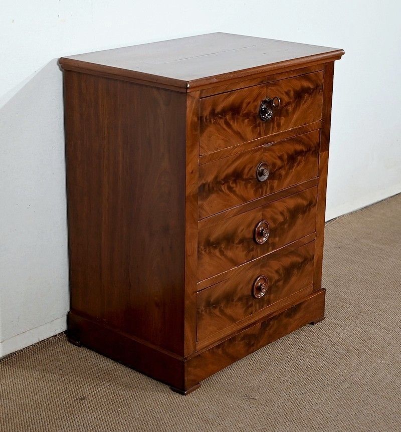 Small Chest Of Drawers In Mahogany Bramble, 19th Century photo furniture