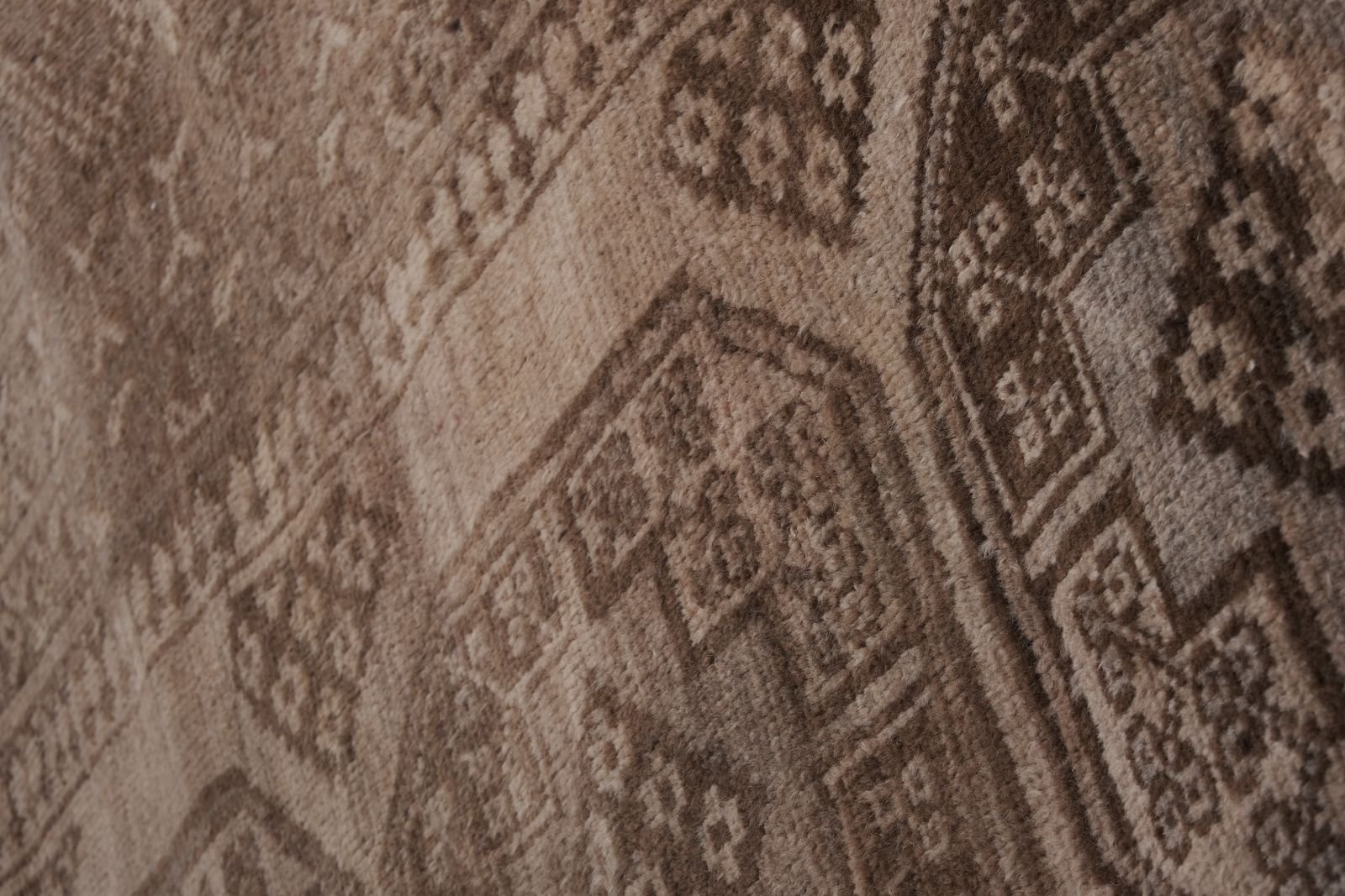 Textiles Handknotted Tribal Afghan Turkomen Ersari Village Rug photo