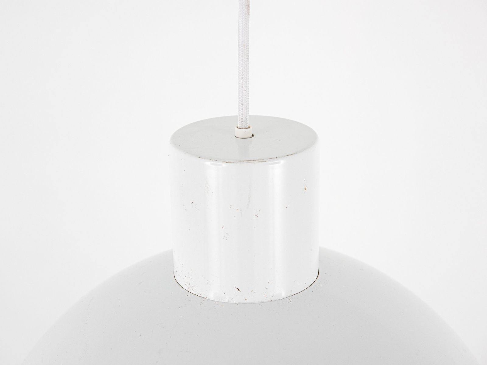 Midi Bunker Lamp In White By Jo Hammerborg For Fog & Mørup photo 436.8