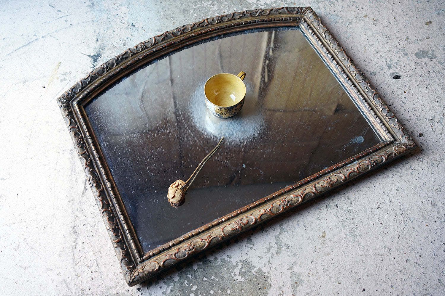 photo buy An Early 19thc Italian Gilt Gesso Wall Mirror C.1830