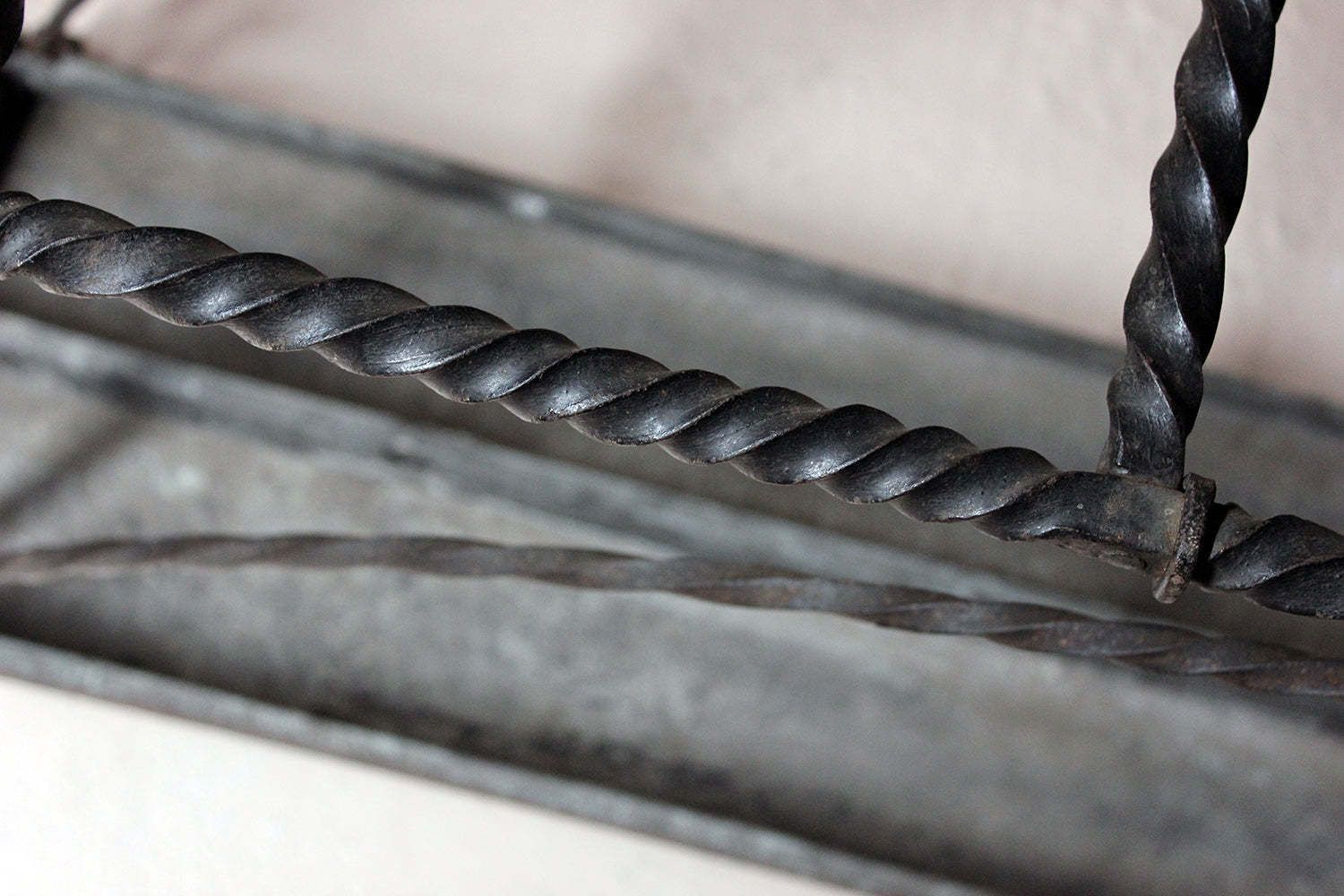 A Very Large Country House Wrought Iron Stick Stand C.1870 photo 1200.0