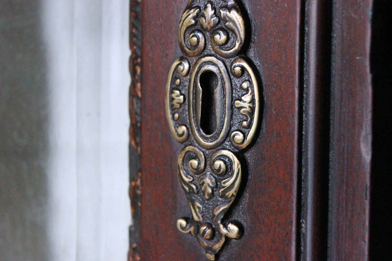 4800.0 A Fine Quality Irish George II Mahogany Bureau Bookcase C.1740 50 photo