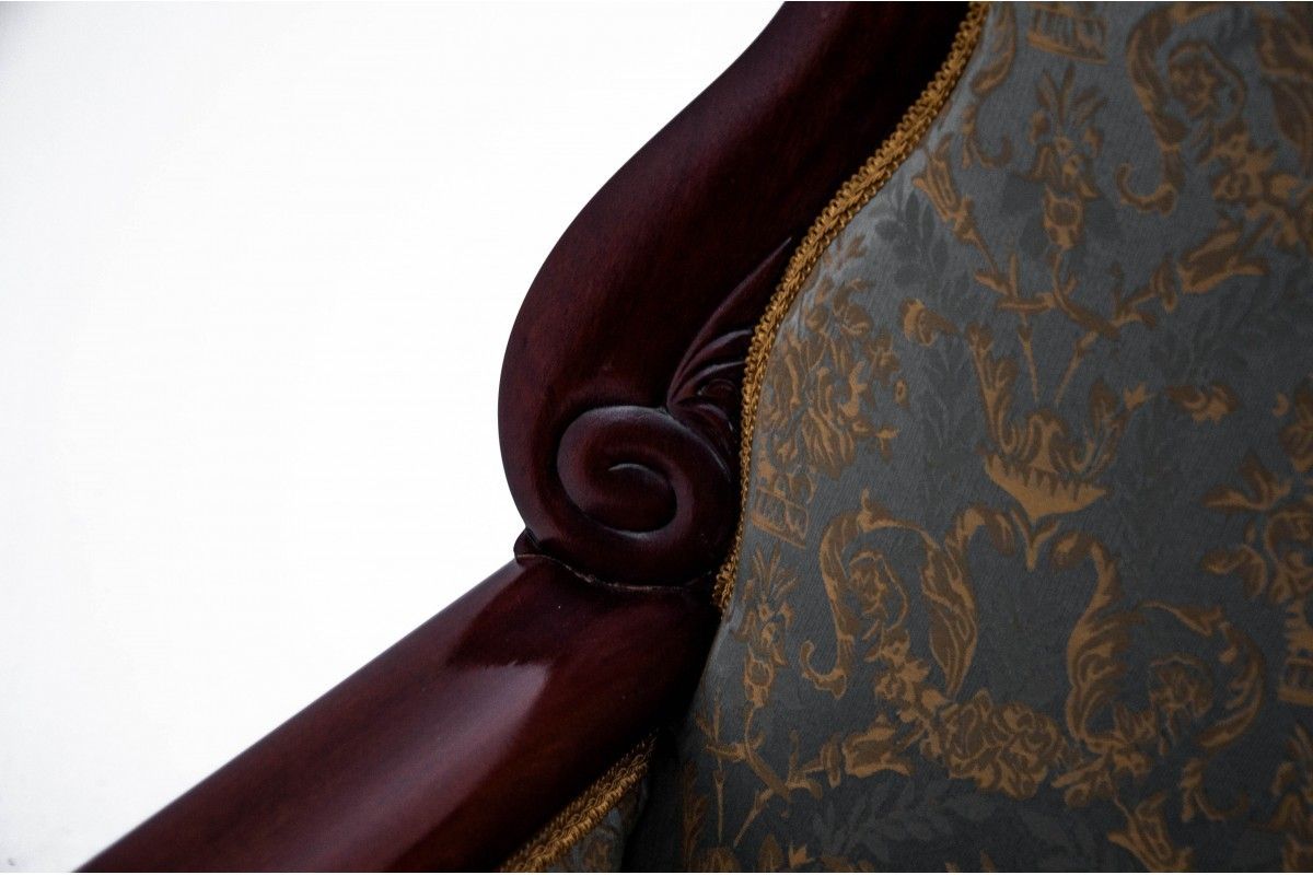 photo furniture A Pair Of Armchairs, Northern Europe, Circa 1870.