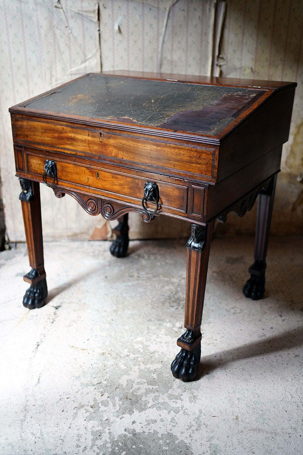photo buy A Regency Mahogany Writing Desk In The Manner Of Thomas Hope C.1805 10