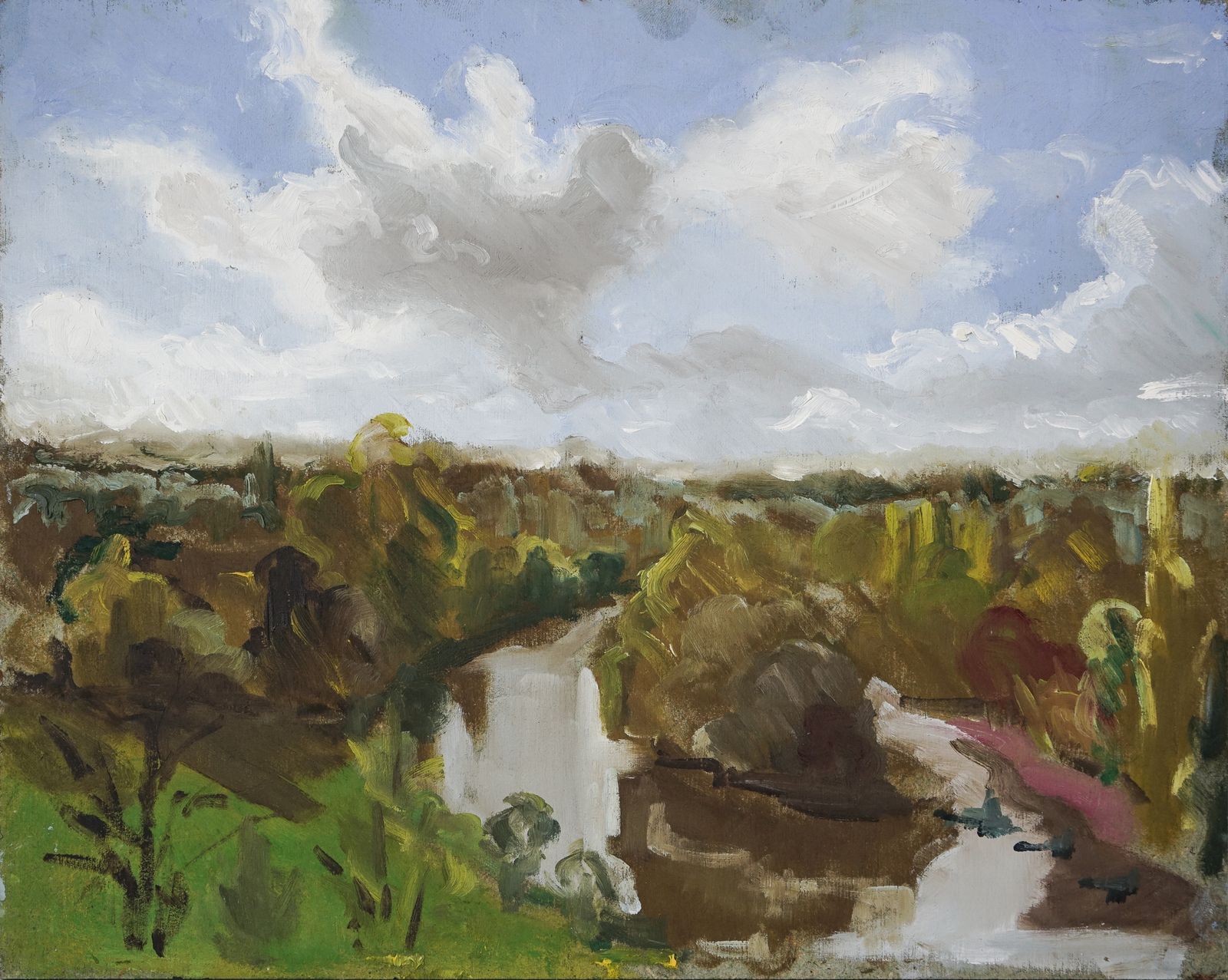 Richmond Terrace – Plein Air Studie