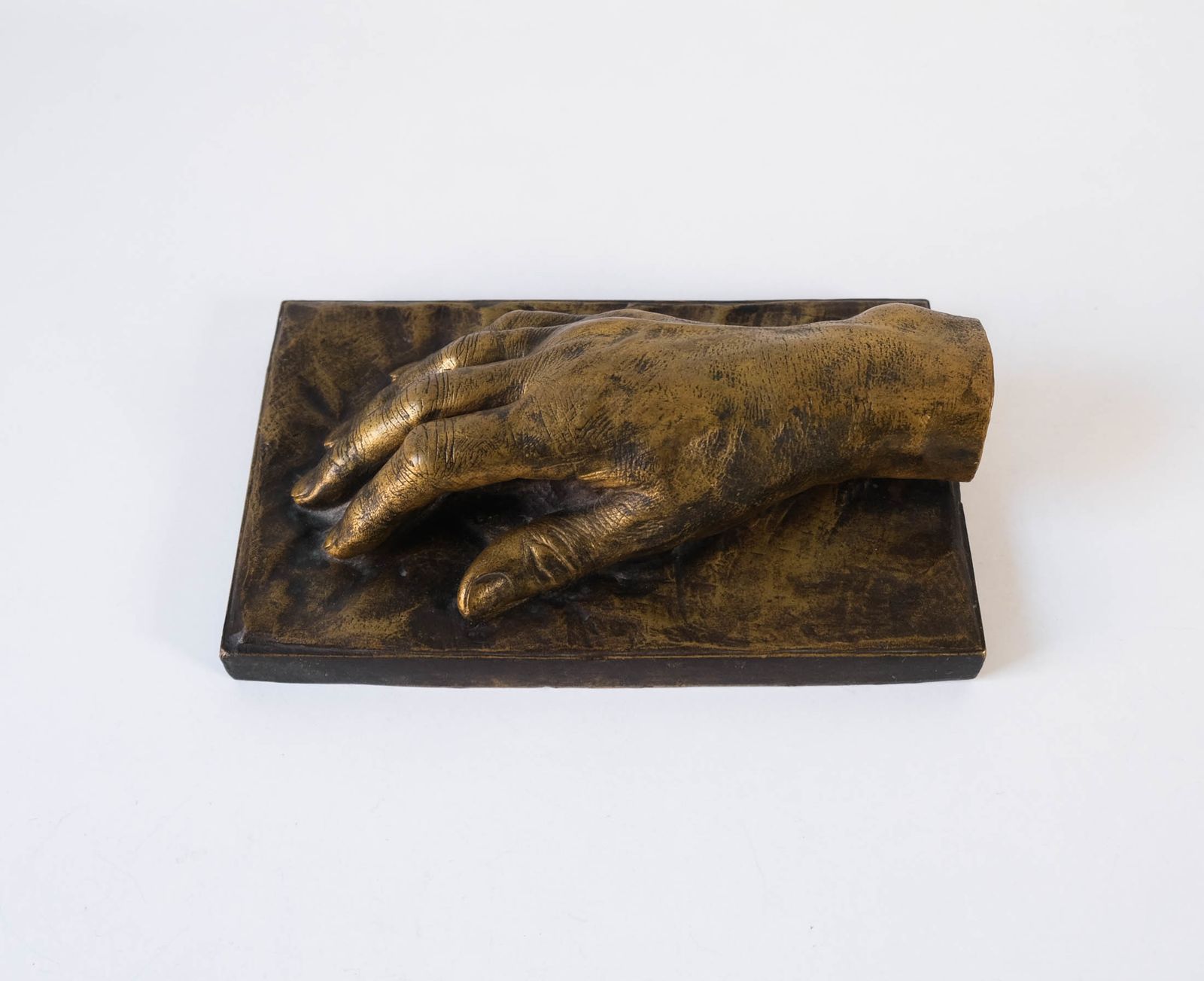 Antique French Montagutelli Frères Lost Wax Cast Bronze Sculpture, Richard Hudnut 1912