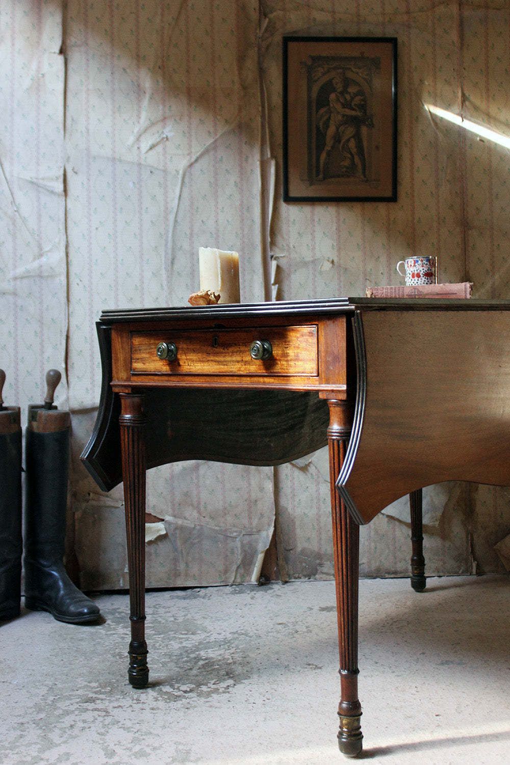 photo buy A George III Mahogany Butterfly Pembroke Table C.1780 90