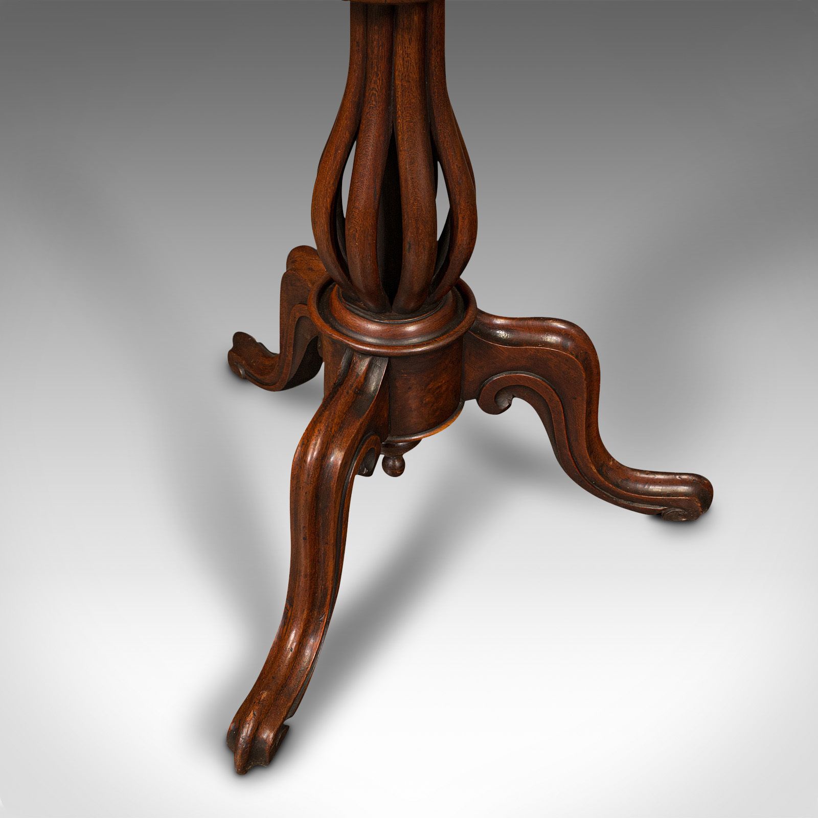 Furniture Antique Tilt Top Wine Table, English, Walnut, Side, Occasional, Lamp photo