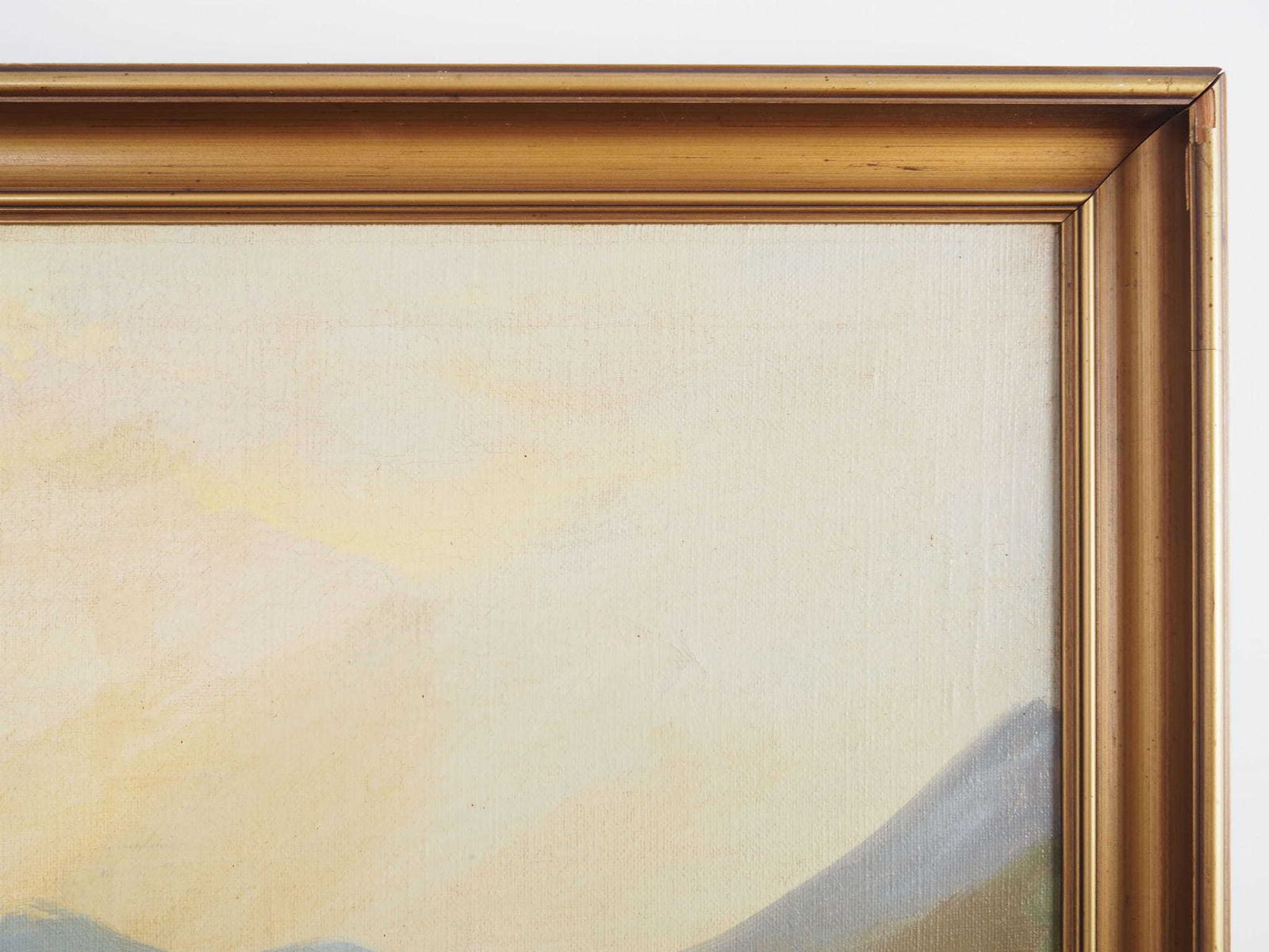 Painting „The Riverside Camp”, Scandinavian Design, 19th Century, By Vilhelm Oskar Engström photo buy