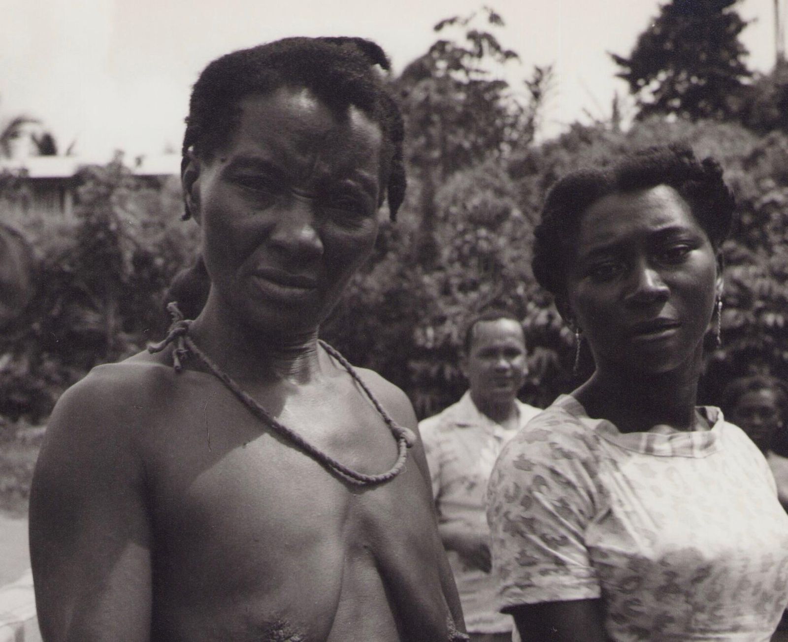 Hanna Seidel Suriname, People, Village, Black And White Photograph, 1960s, 26.1 X 24.1 Cm Circa 1960s photo furniture