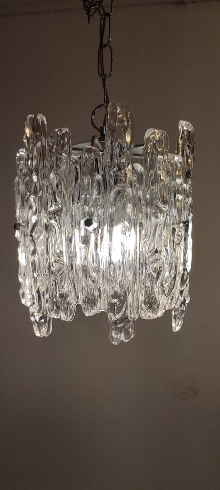 Plastic Ceiling Lamp, 1970s, Vintage photo for sale