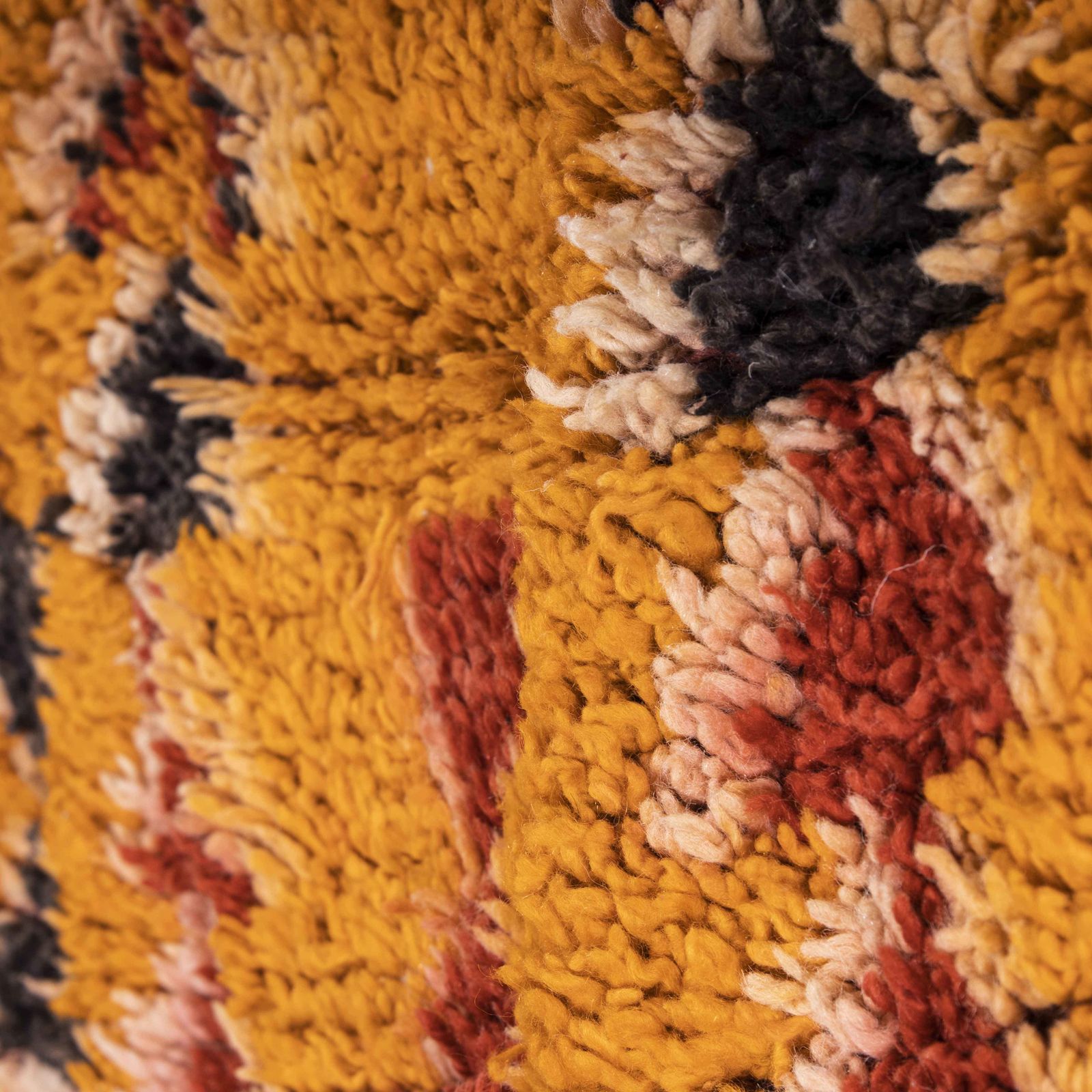 Vintage Berber Azilal Bold Graphic Small Rug