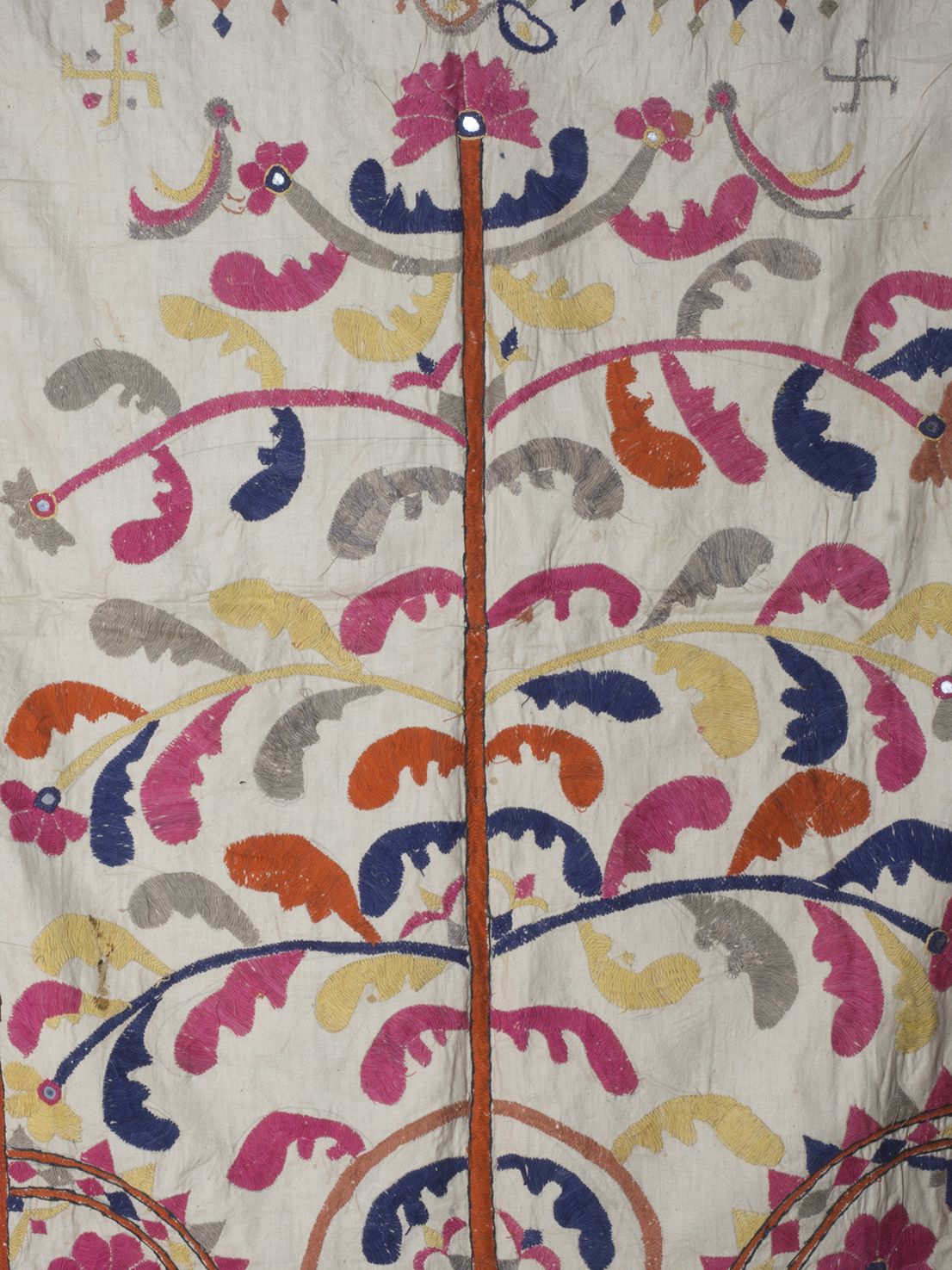 Embroidered Quilt Cover, Gujurat Early To Mid 20th Century photo 2100.0