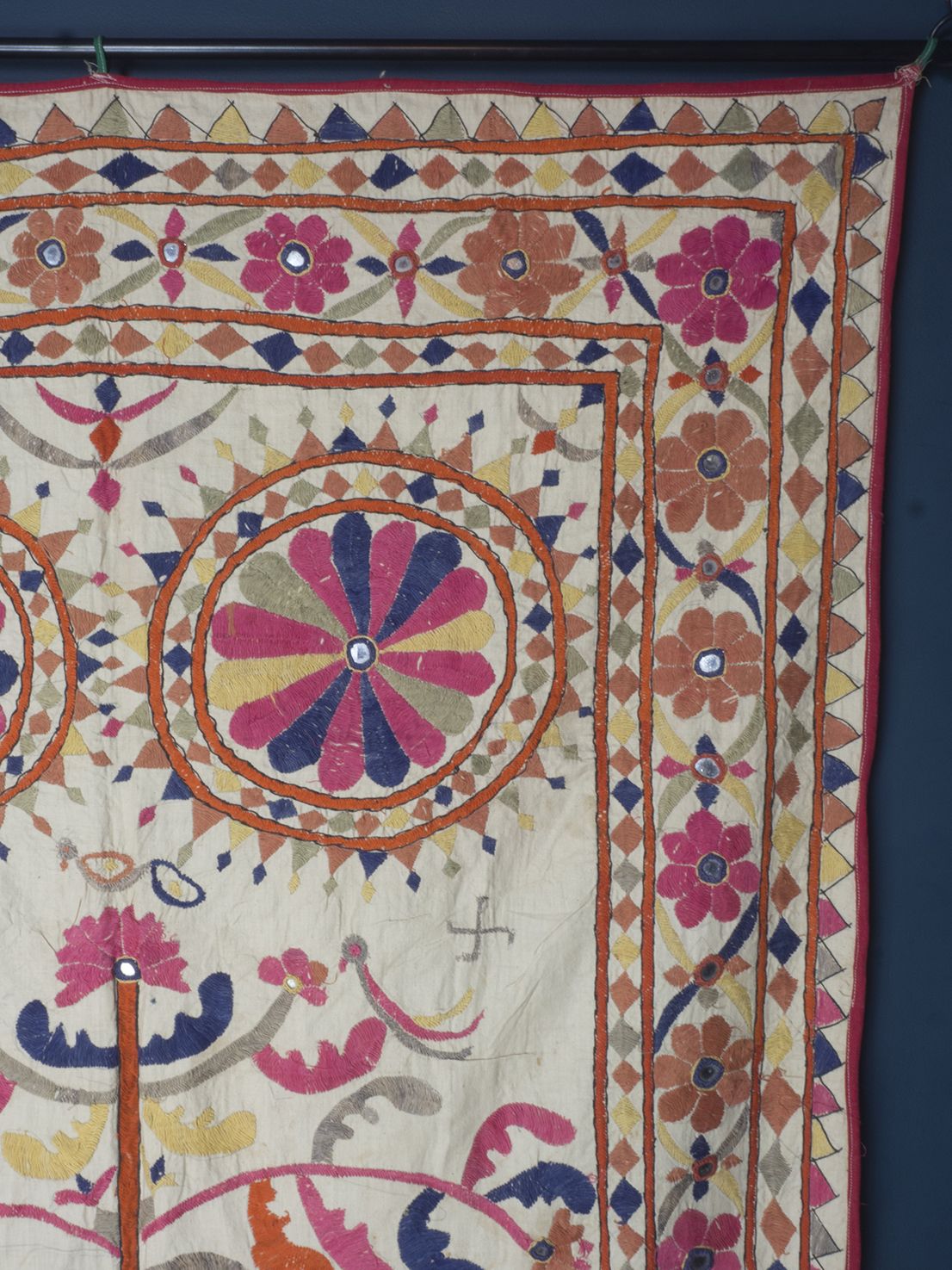 Embroidered Quilt Cover, Gujurat Early To Mid 20th Century photo buy