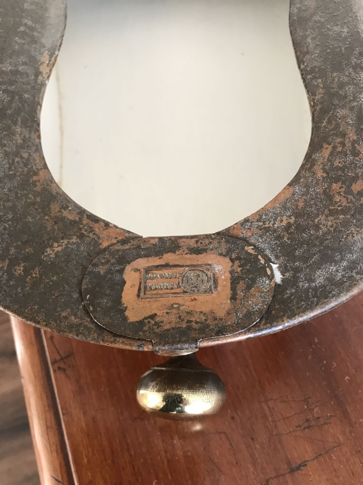 S Maw & Son Of London Copper Slipper Bed Pan Circa 1860. photo furniture