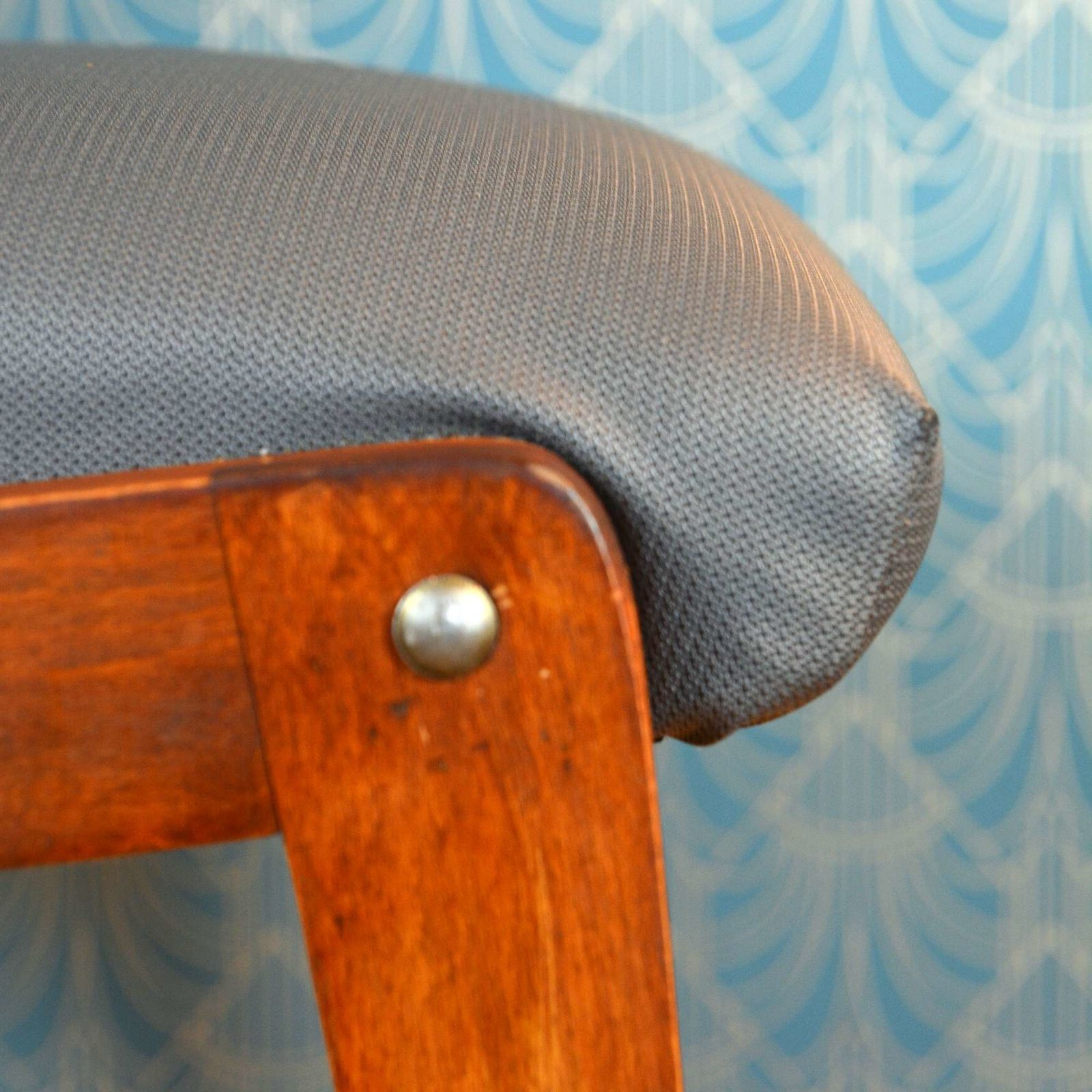1970s Upholstered Chair, Aga Designed By Józef Chierowski, Poland photo furniture