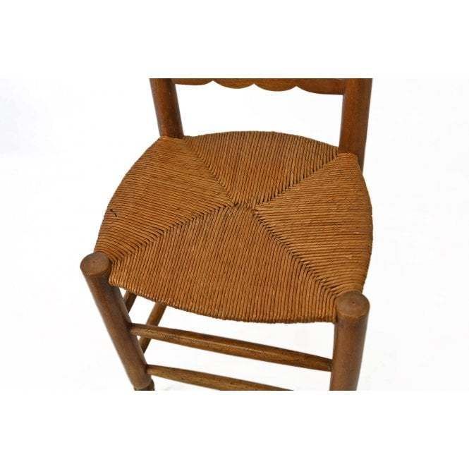 Ct Furniture Collection French Country Original Rush Seat Chair Set Of 5 photo for sale