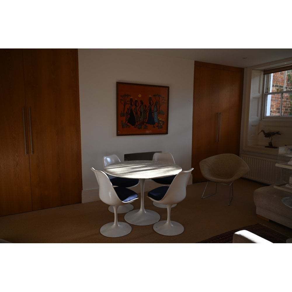 Today Saarinen Marble Table & Tulip Side Chairs