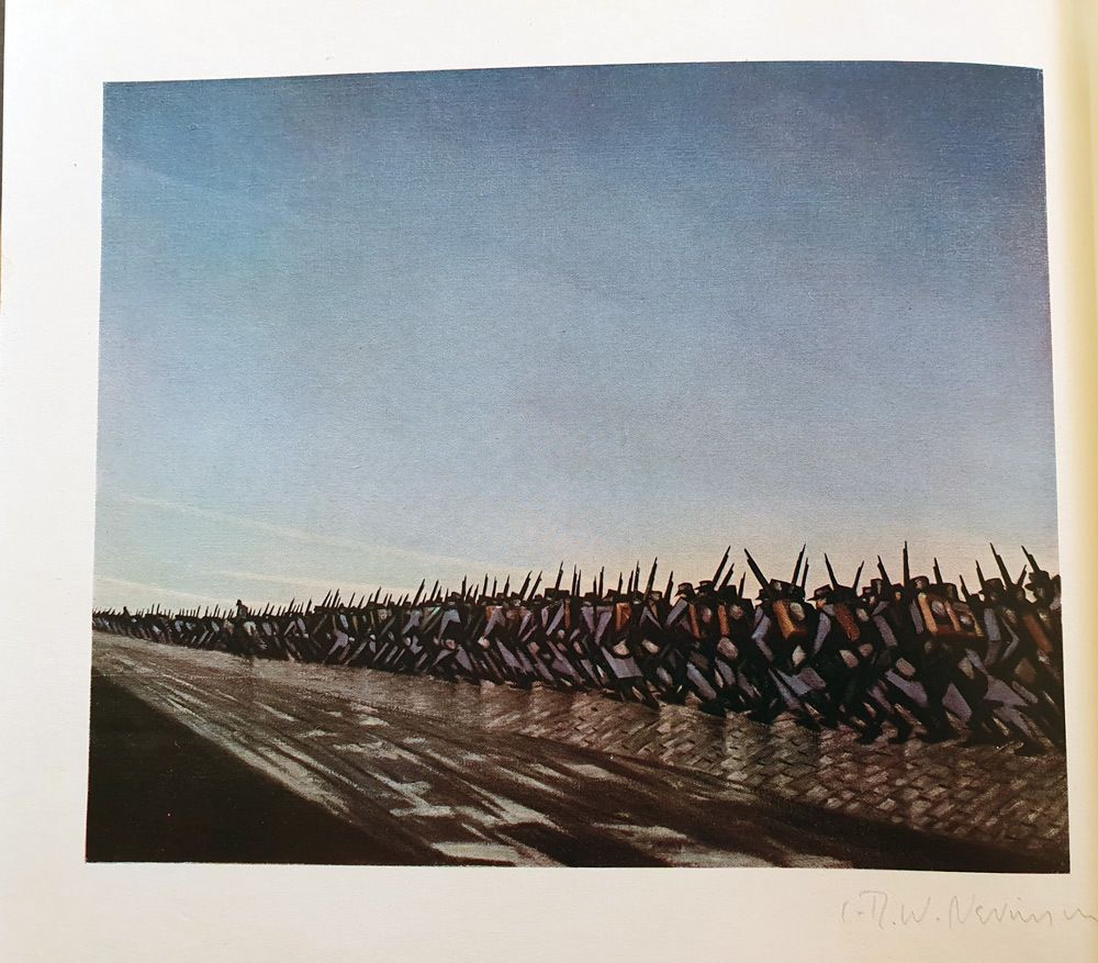 Crw Nevinson (1889 1946) – Column On The March / Modern War photo furniture