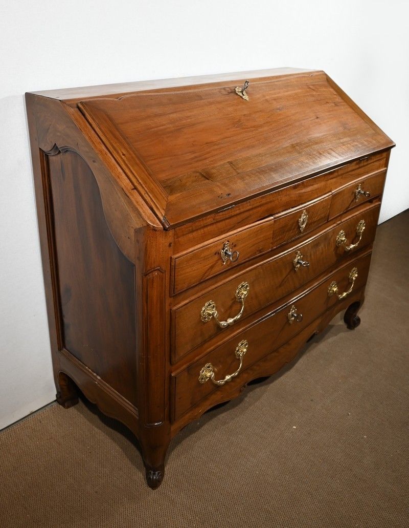 Scriban Chest Of Drawers In Walnut, Louis XV Period   18th Century photo for sale