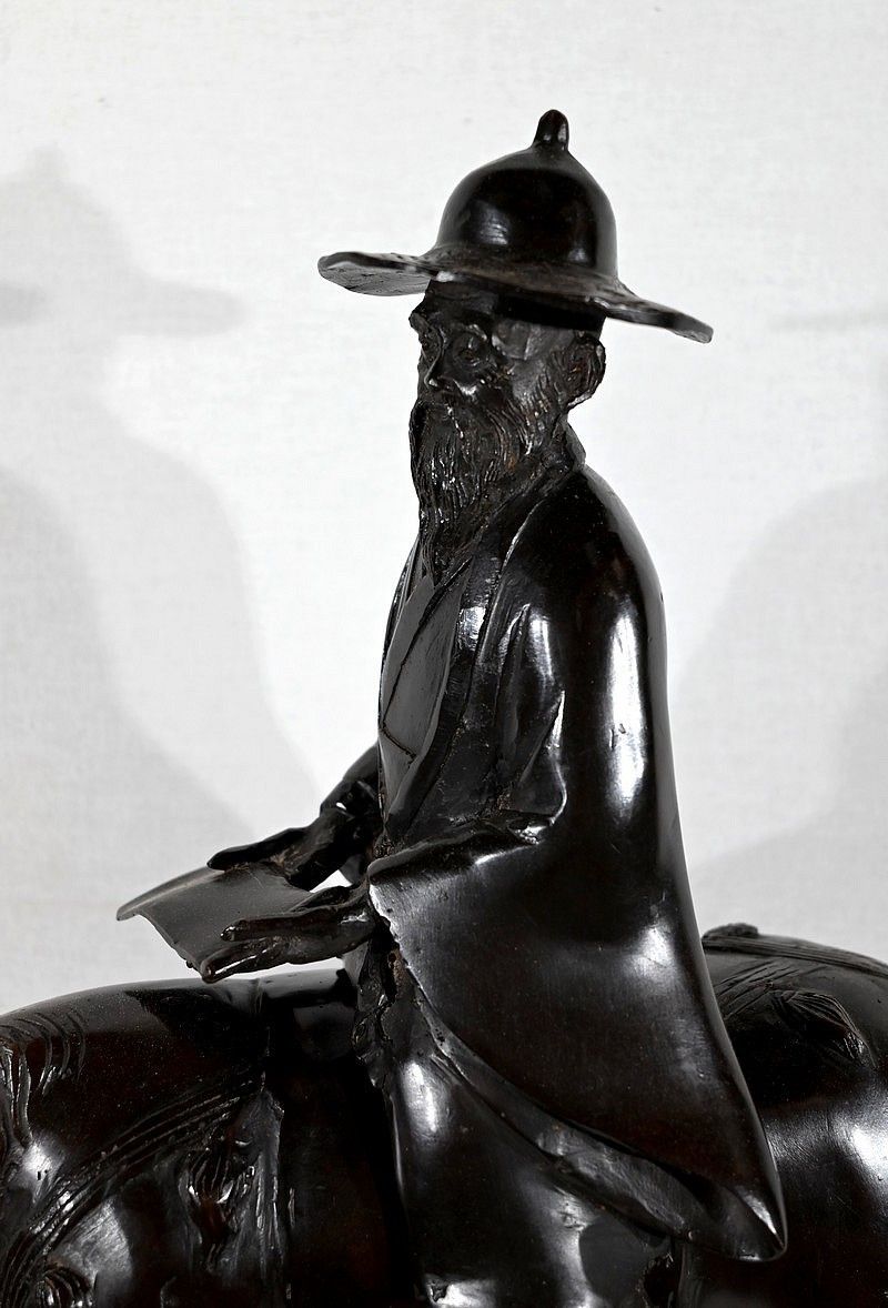 “Le Cavalier” Bronze Set, China – Early 20th Century photo 1776.75