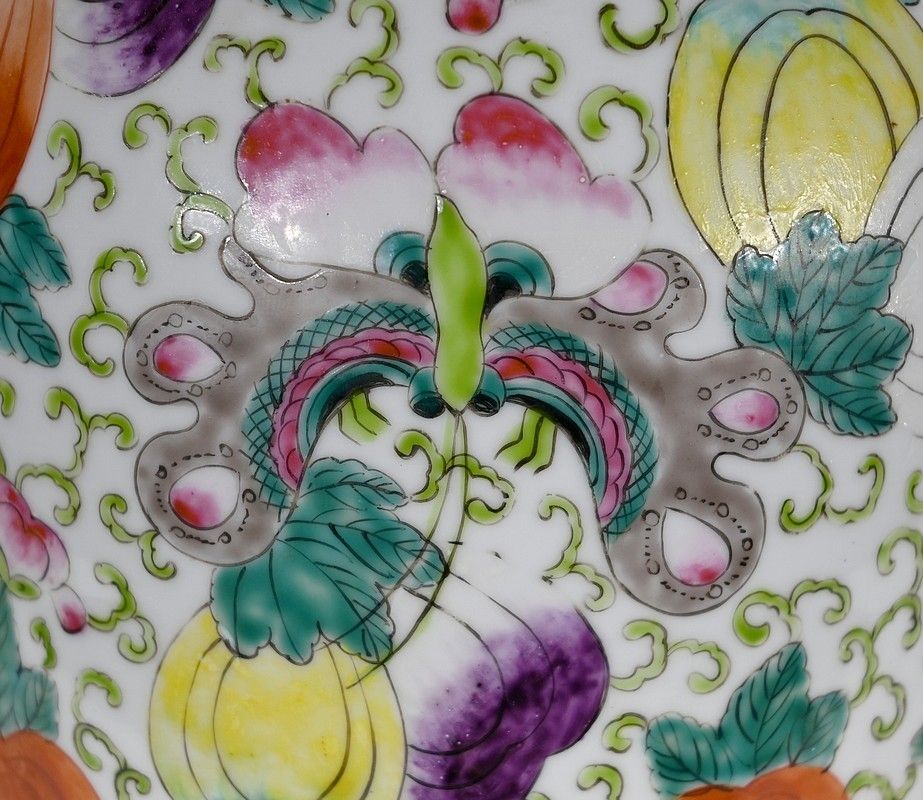 photo for sale Important Chinese Porcelain Lidded Vase   Early 20th Century