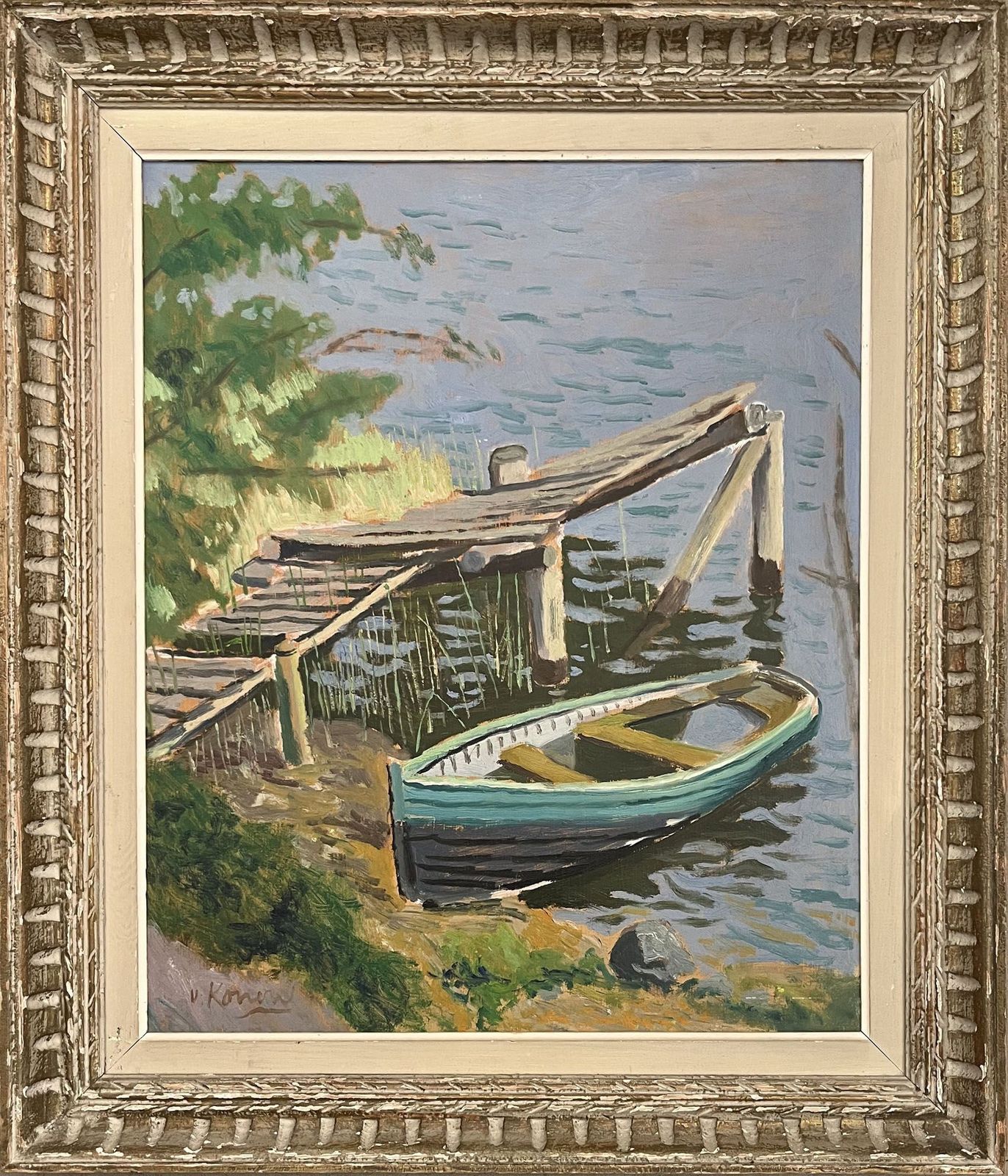 Jürgen Von Konow (1915 1959) 'Deserted Jetty'
