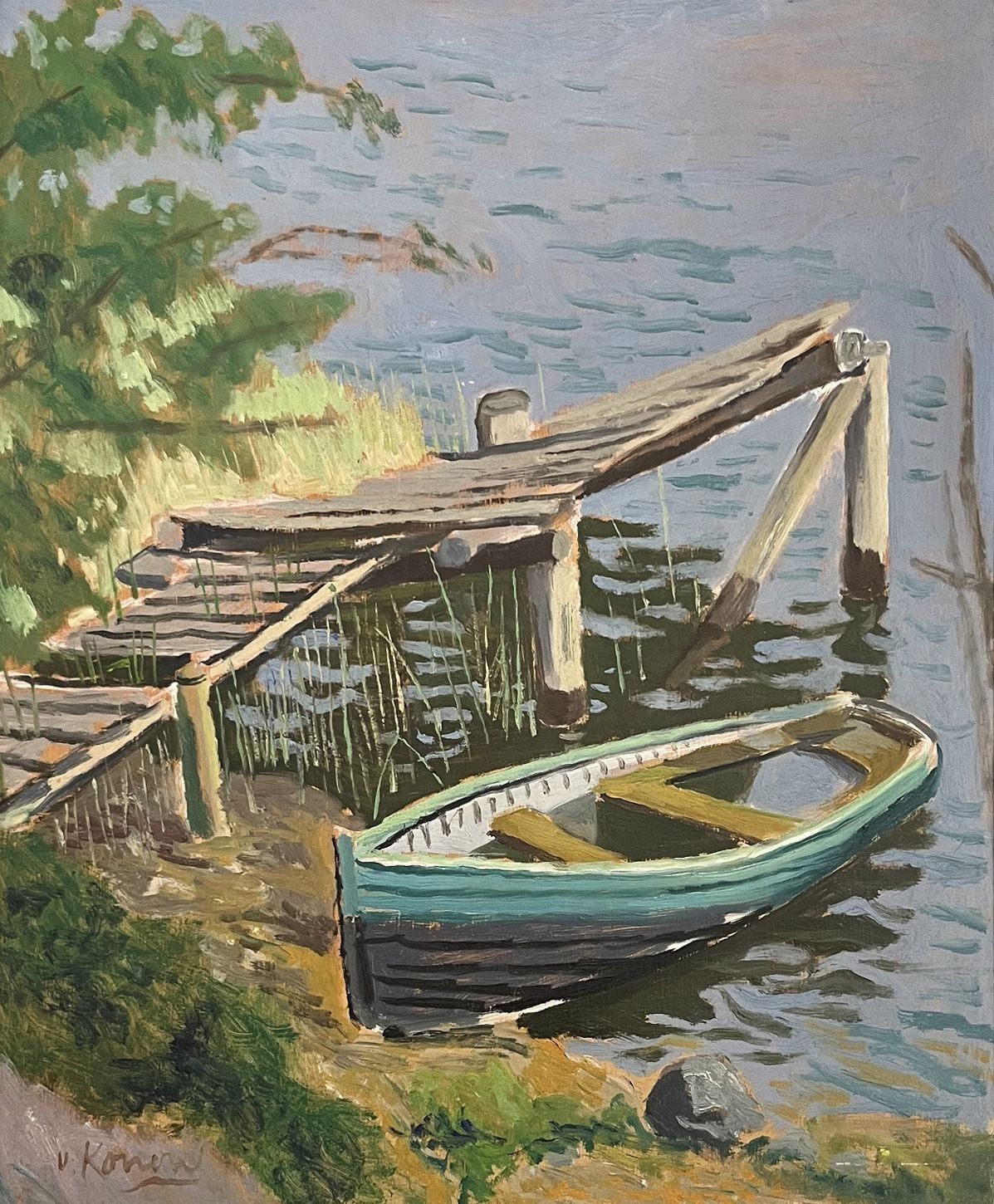 Jürgen Von Konow (1915 1959) 'Deserted Jetty' photo furniture