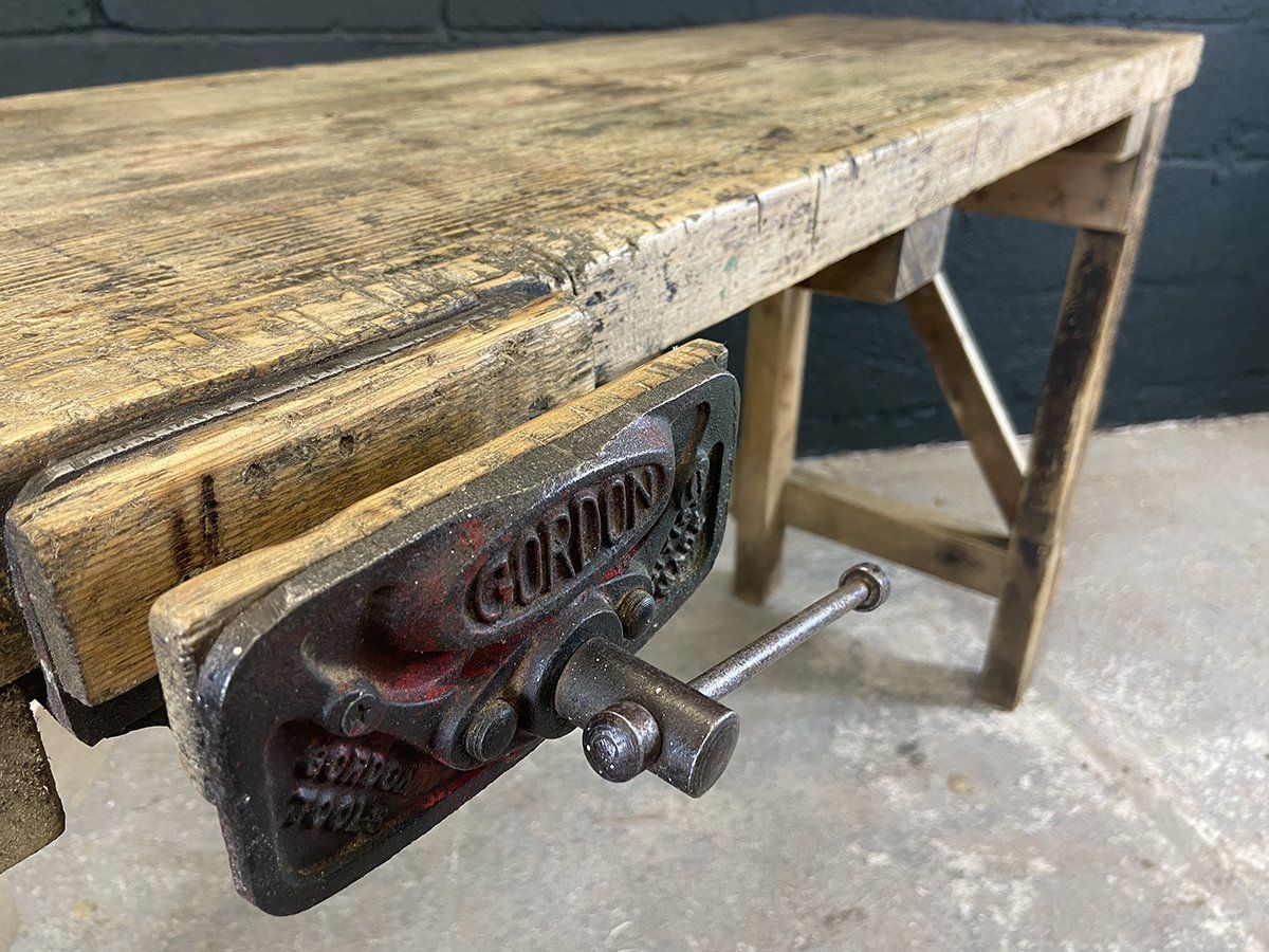 Pine Workshop Bench From West Cornwall photo furniture