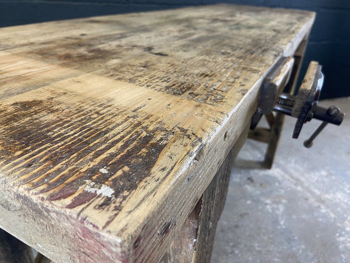 Pine Workshop Bench From West Cornwall photo for sale