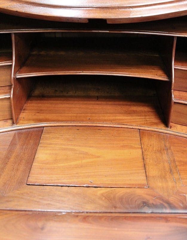 photo buy Shipowner's Desk In Mahogany, Nantes Region, Louis XV Period   18th Century