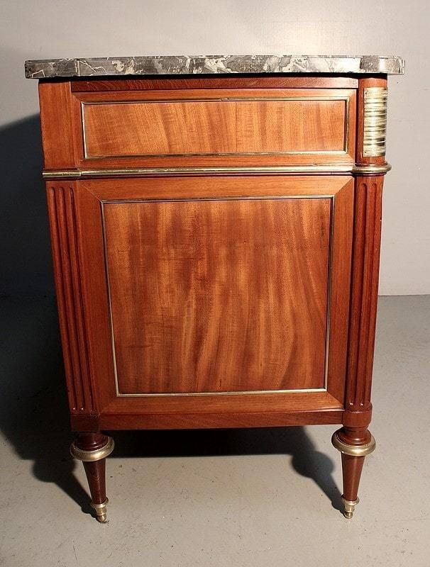 Mahogany Chest Of Drawers, Louis XVI Period, 18th Century photo vinterior
