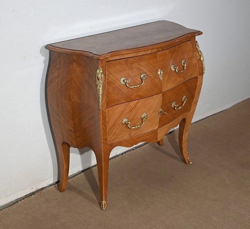 Small Chest Of Drawers In Cherry, Louis XV Style   Early 20th Century photo furniture