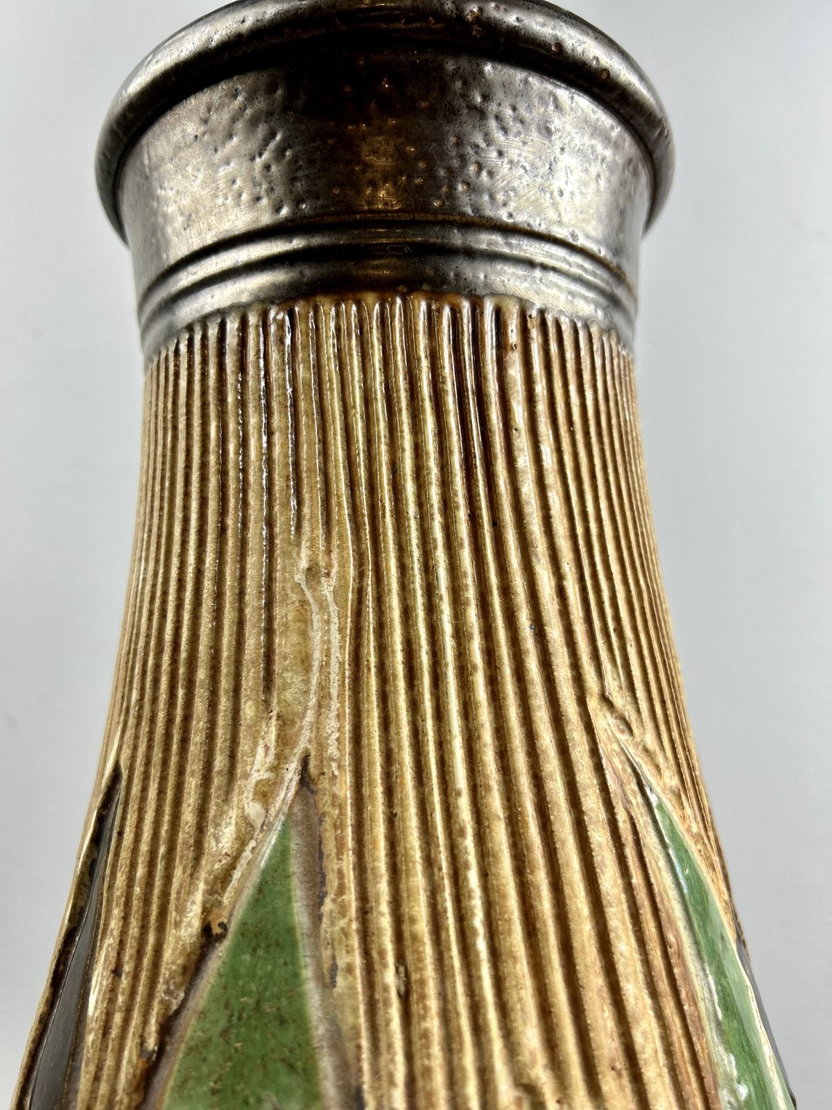 A Roger Guerin Art Deco Stoneware Vase,  Belgium Circa 1928 photo 540.0